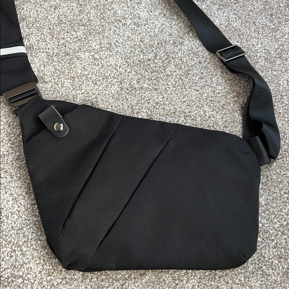 Black Crossbody Sling Bag